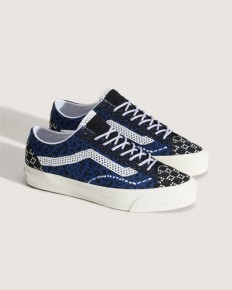לצפייה במוצר Vans Old Skool Knit (Blue/Black Pattern)
